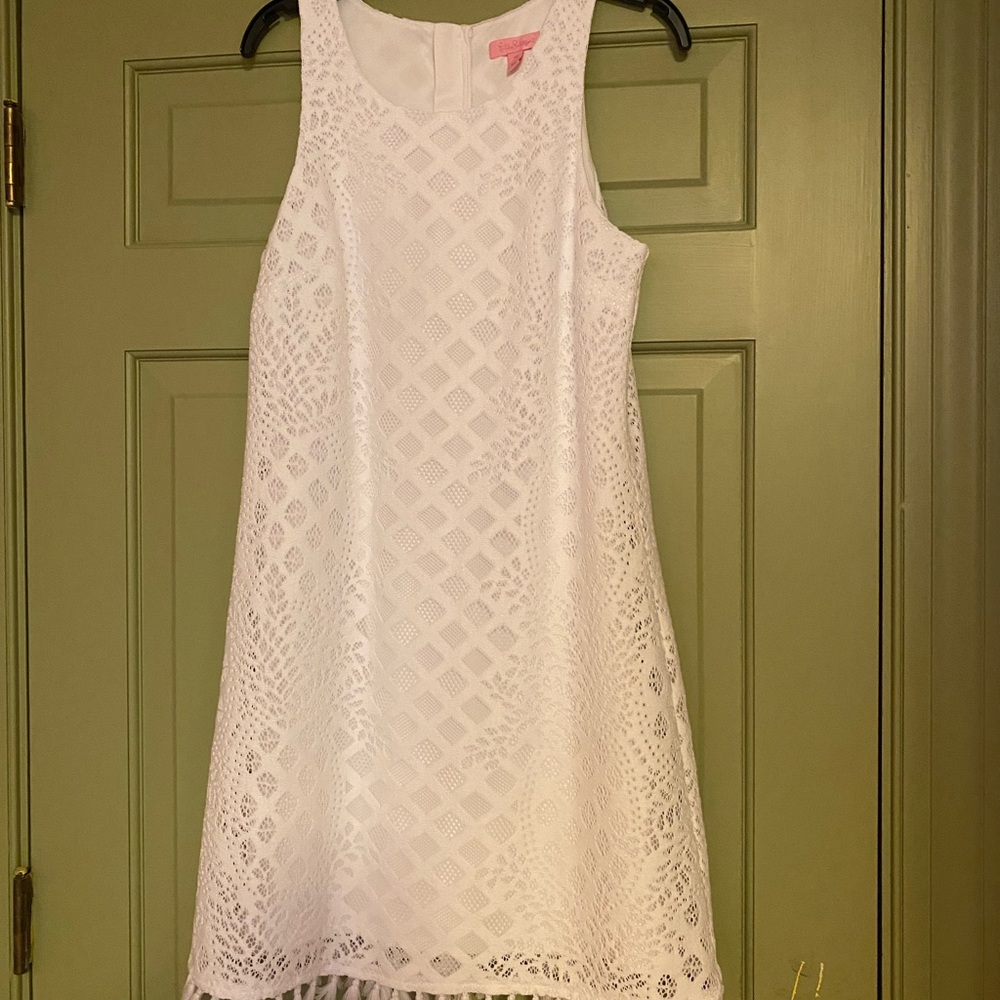Lilly Pulitzer white dress